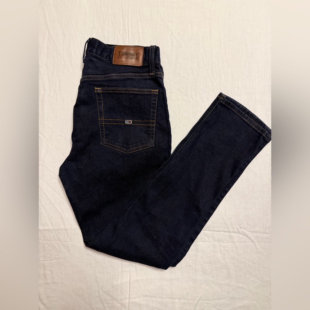 Tommy Hilfiger Men's Navy Slim Jeans